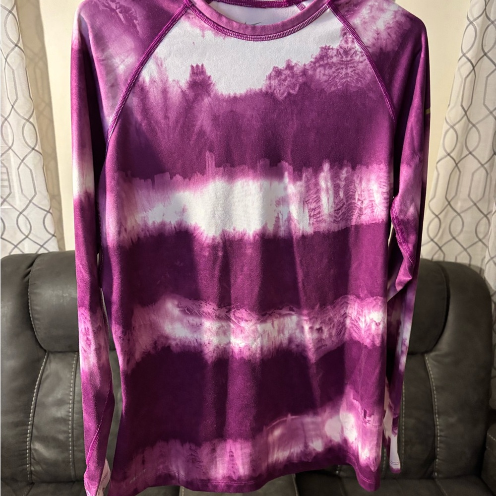 Nike Vibrant Purple Long Sleeve Tee